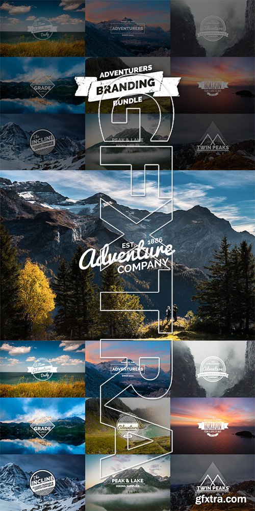 CM - Adventurers Branding Bundle 278282