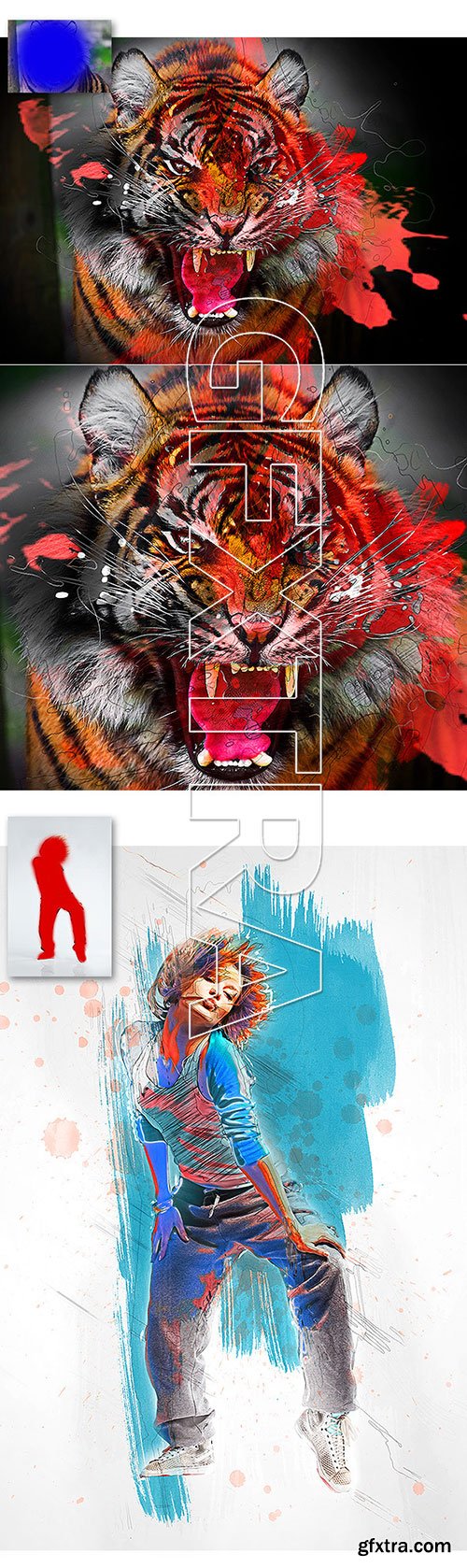 GraphicRiver - ModernArt Vol.2 - Photoshop Action 11545895