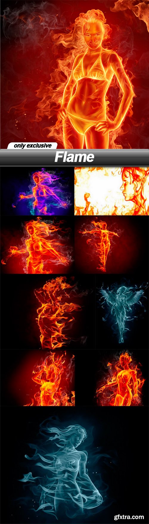 Flame - 10 UHQ JPEG