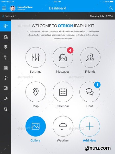 GR Otrion UI Kit Bundle - 9478447