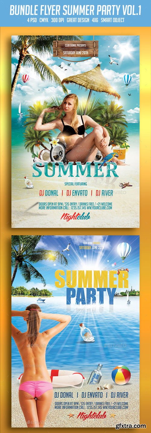 GR Bundle Flyer Summer Party Vol 1 - 11317505