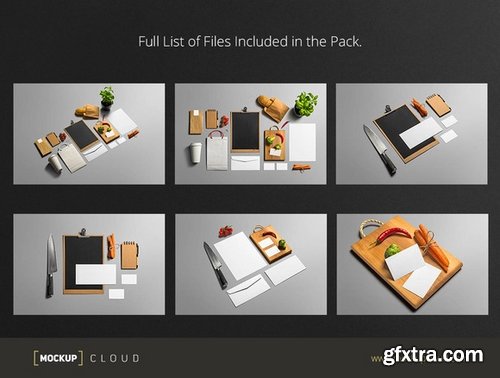 CM - Restaurant & Bar /Stationery Mock-Up 231283