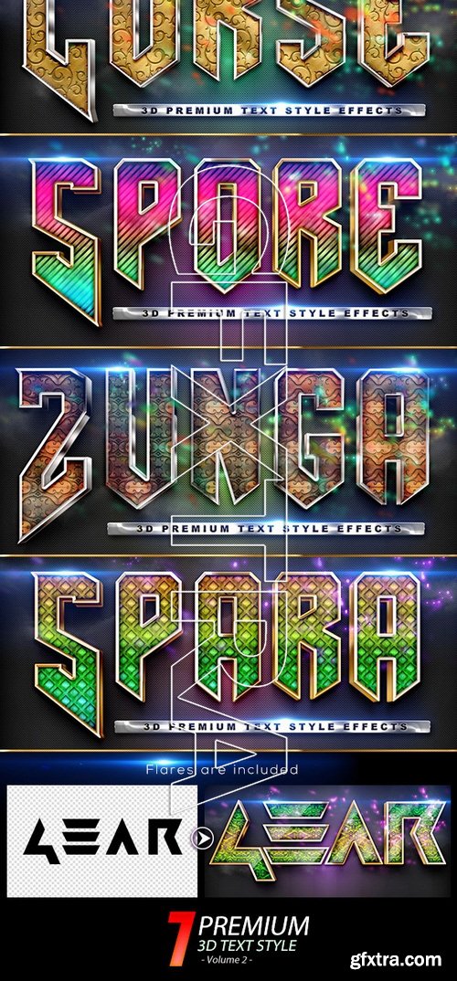 GraphicRiver - 3D Premium Text Style Vol.3 11556865