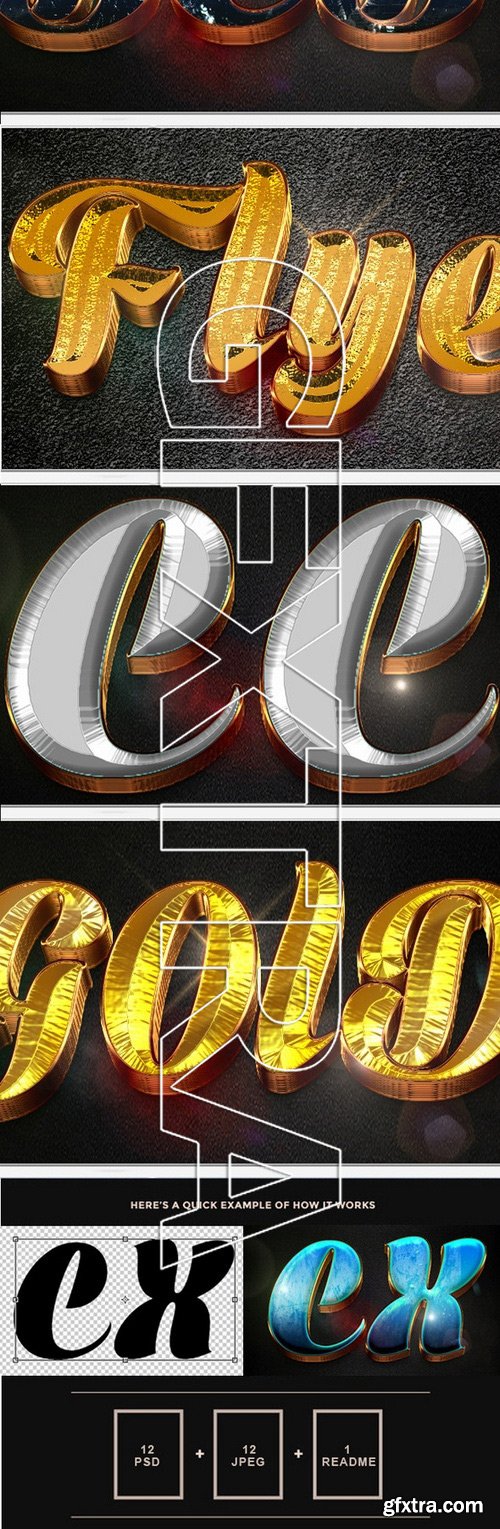 GraphicRiver - 12 3d Text Effect v9 11553283