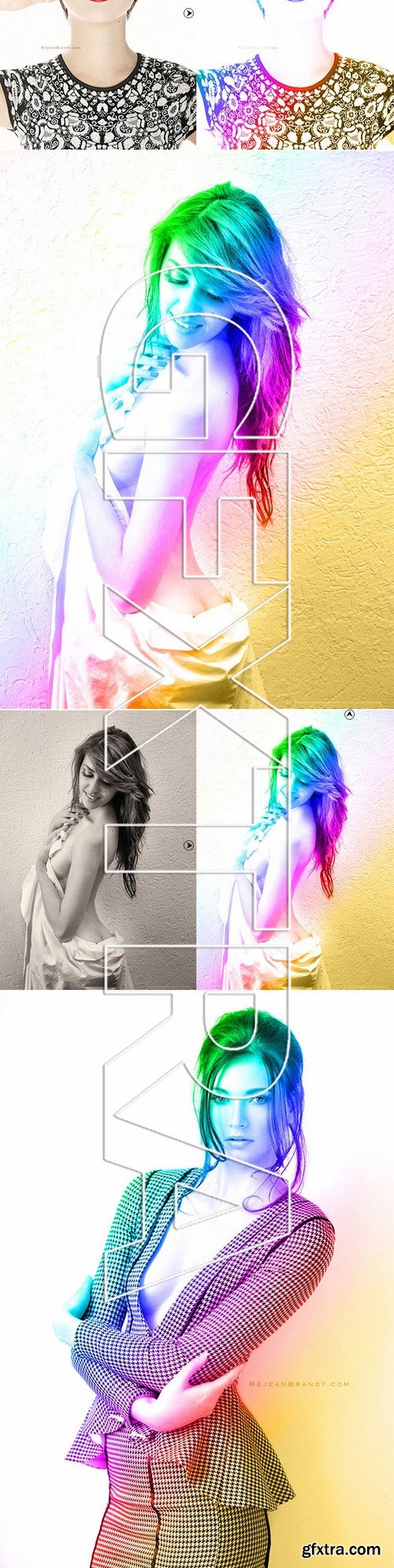 GraphicRiver - Rainbow Painting Photoshop Action 11556639