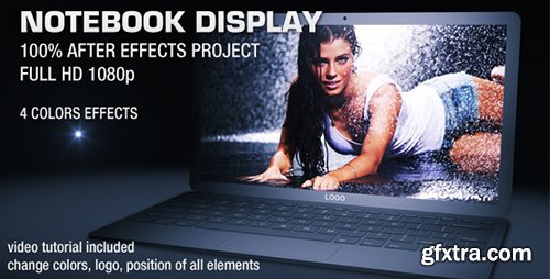 Videohive NOTEBOOK DISPLAY 2055548