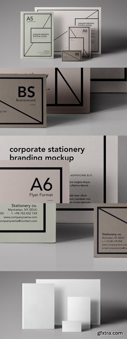 Essential Stationery Branding Mockup