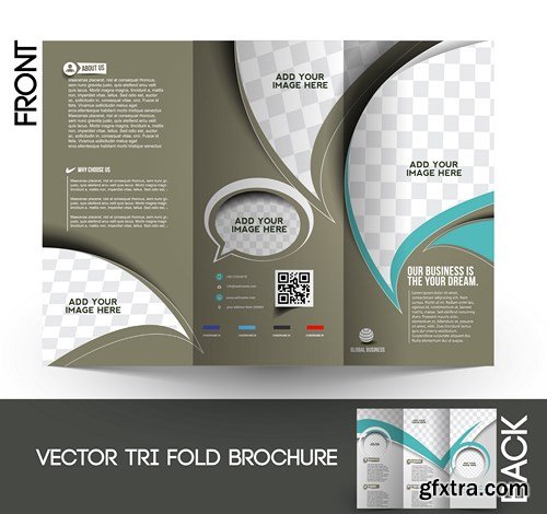 Flyer and Brochure - 25x EPS