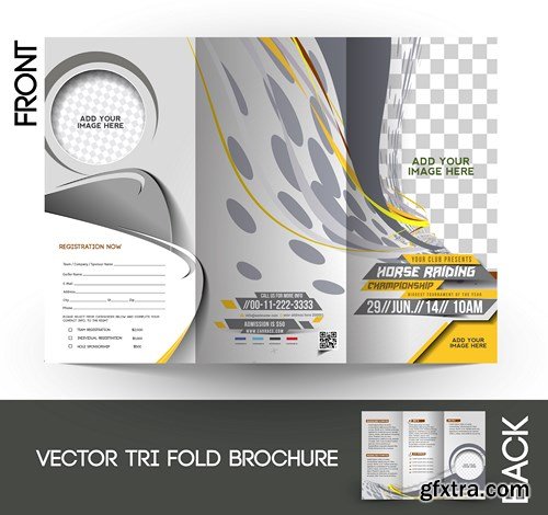 Flyer and Brochure - 25x EPS