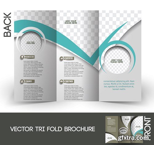 Flyer and Brochure - 25x EPS