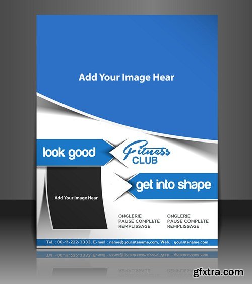 Flyer and Brochure - 25x EPS