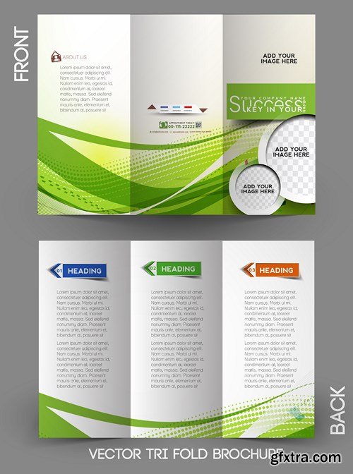 Flyer and Brochure - 25x EPS