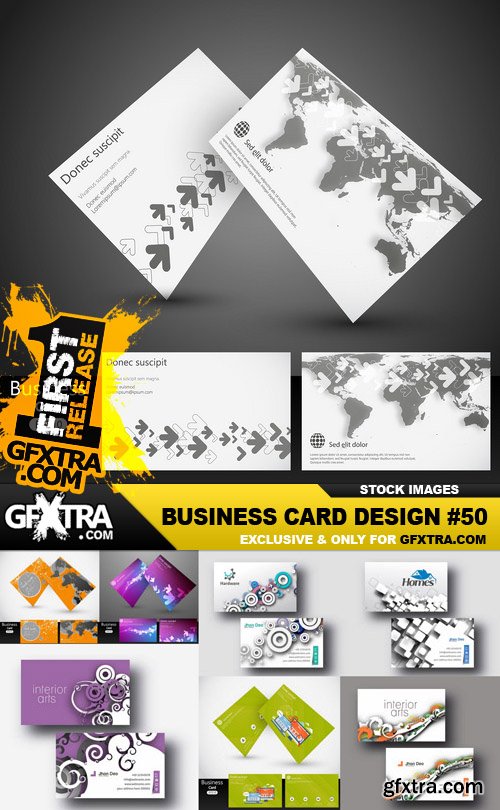 Business Card Design #50 - 25 Vector