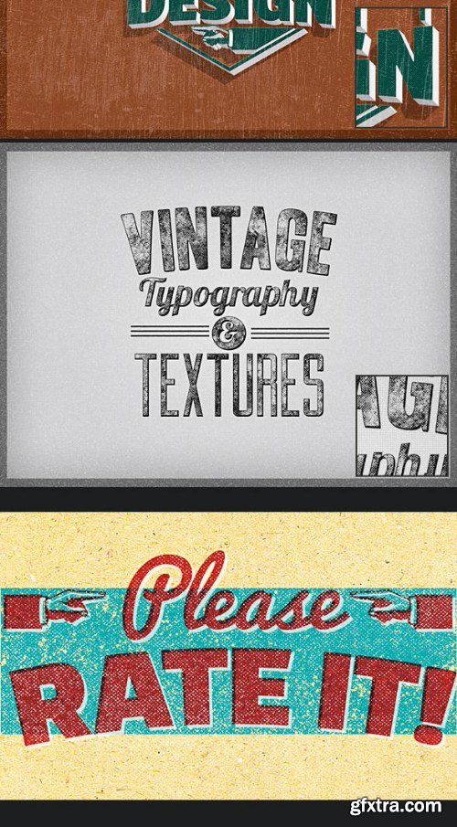 GraphicRiver Vintage/Retro Text Col 4 7649455