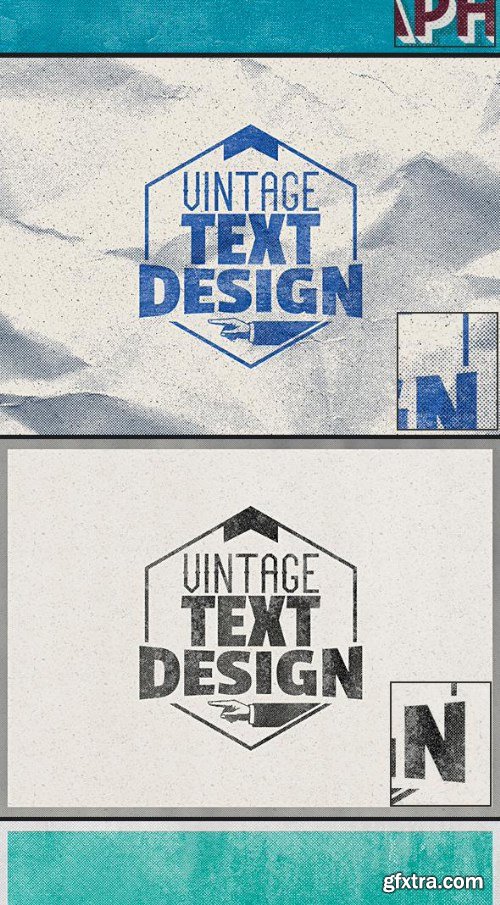 GraphicRiver Vintage/Retro Text Col 4 7649455