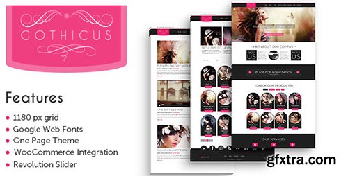 ThemeForest - Gothicus v1.9 - Wordpress Shop - 6058420