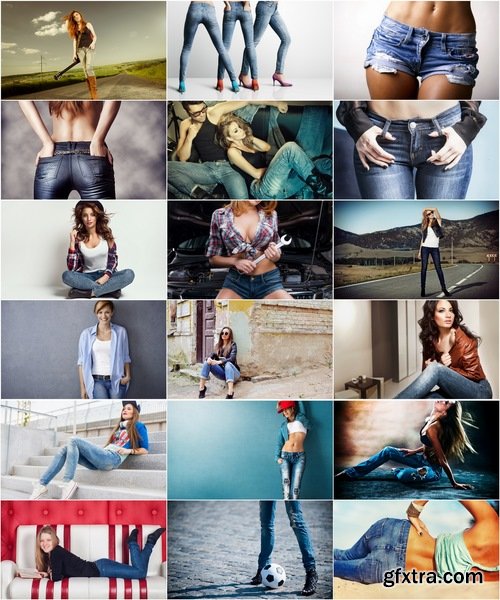 Collection of beautiful girl in jeans 25 HQ Jpeg