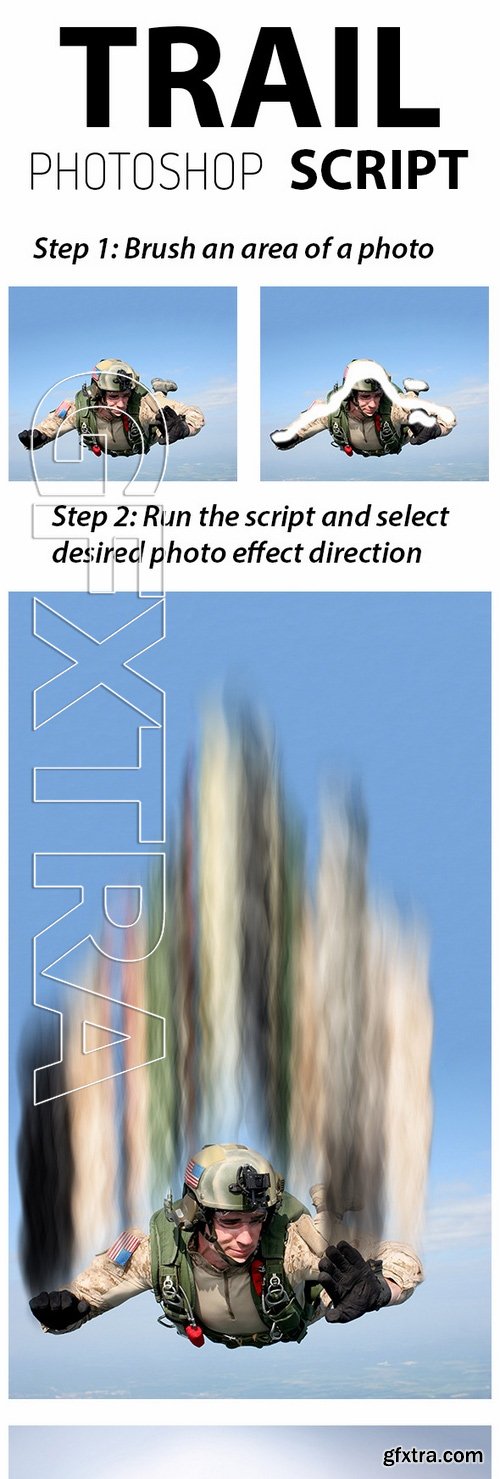GraphicRiver - Trail Photoshop Script 11566437