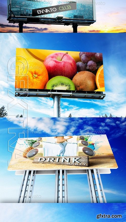 GraphicRiver - 6 Billboard Mockups 11562761