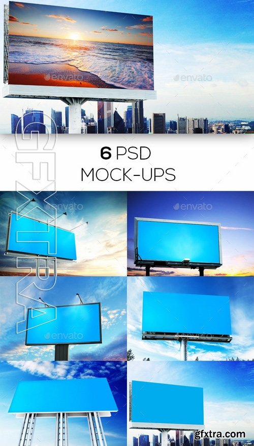 GraphicRiver - 6 Billboard Mockups 11562761