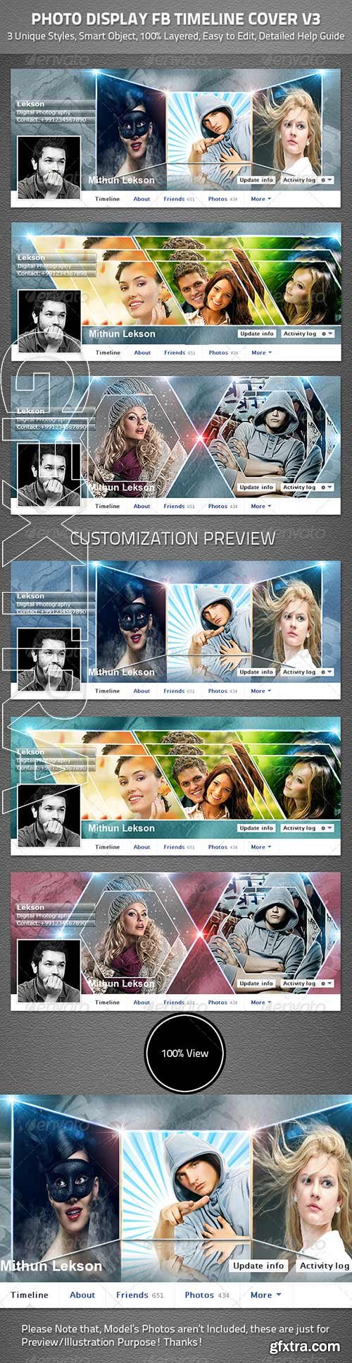 GraphicRiver - Photo Display Facebook Timeline Cover V3 5384345