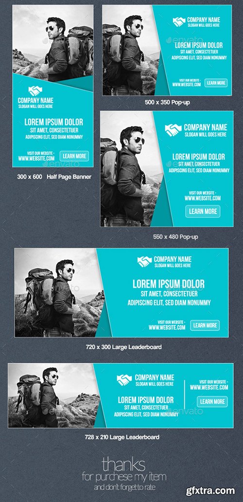 GraphicRiver - Multipurpose Web Ad Banner 8859899