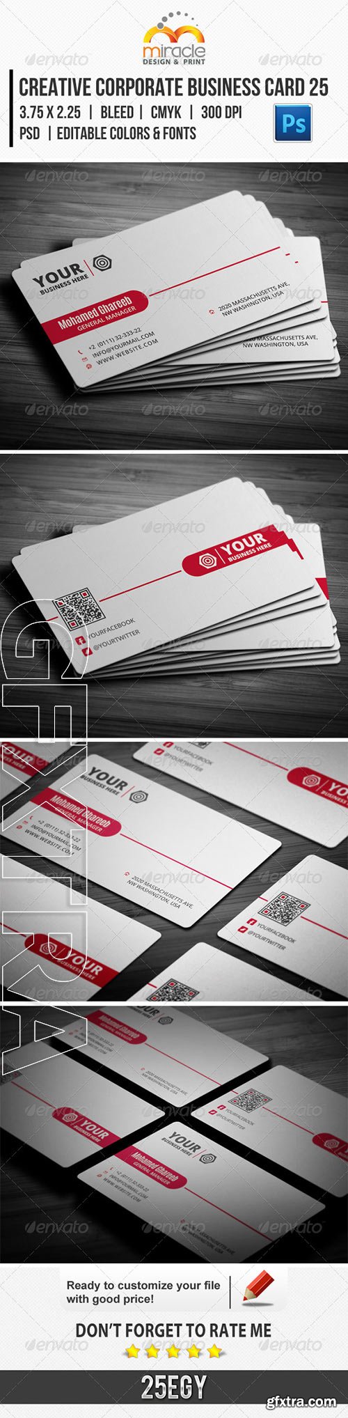 GraphicRiver - Creative Corporate Business Card 25 6134965