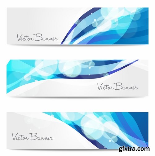 Collection of vector image brochure flyer banner #10-25 Eps