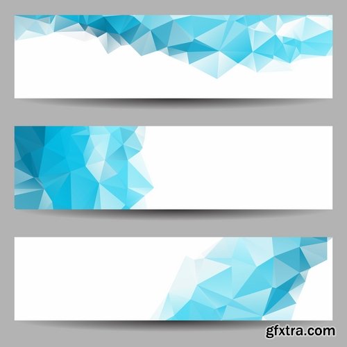 Collection of vector image brochure flyer banner #10-25 Eps