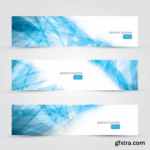 Collection of vector image brochure flyer banner #10-25 Eps