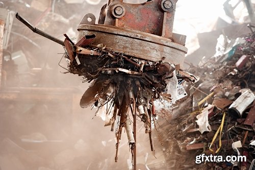 Collection of junkyard car scrap rusty metal 25 HQ Jpeg