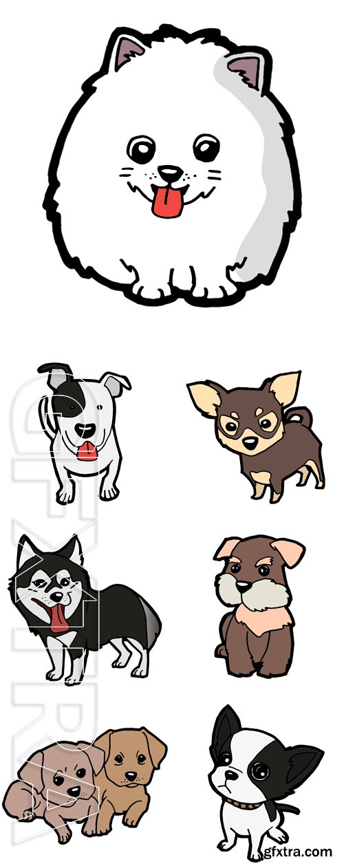 Stock Vectors - Puppy dog vector