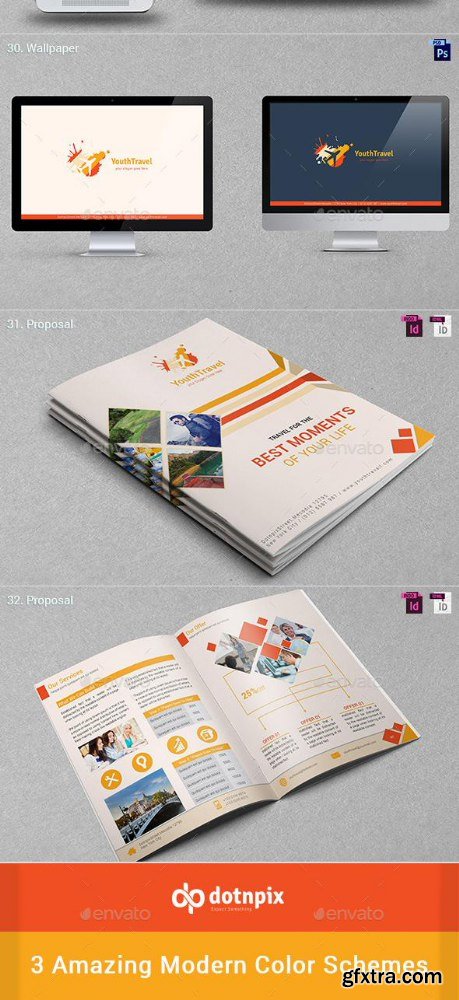 GraphicRiver Tourisme Mega Pack 9921257