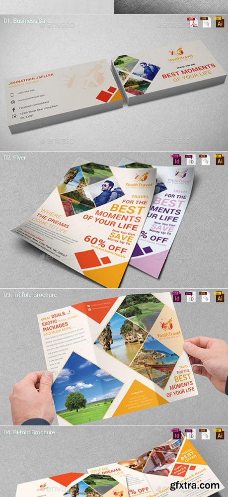 GraphicRiver Tourisme Mega Pack 9921257