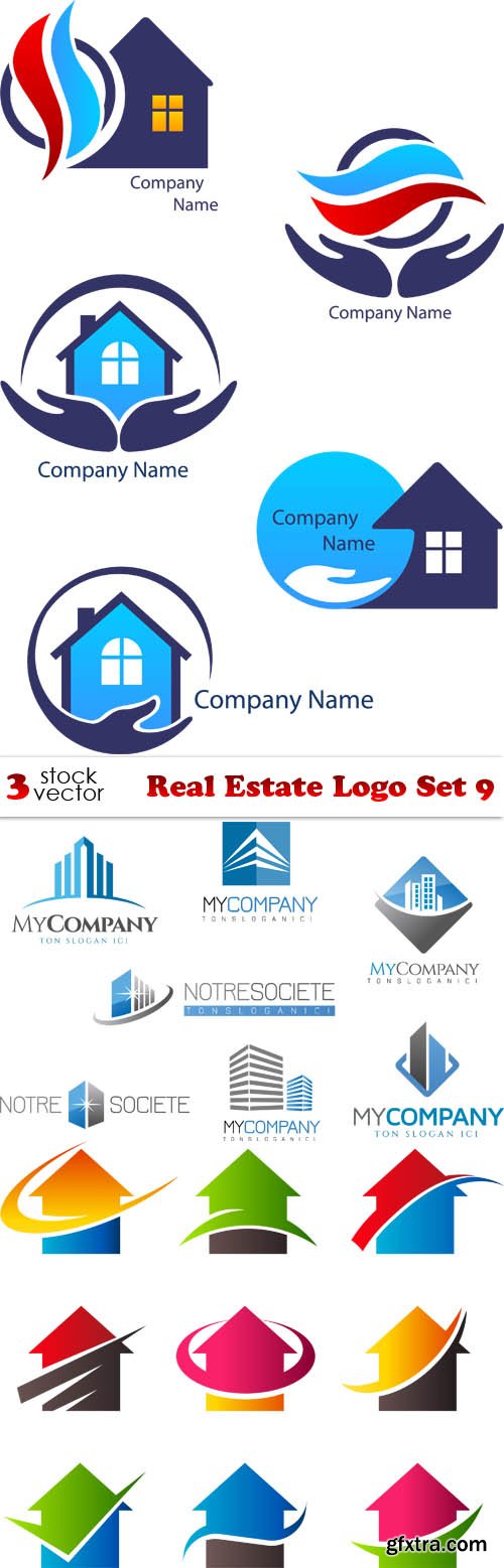 Vectors - Real Estate Logo Set 9