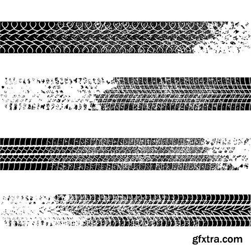 Tire Tracks - 25x EPS