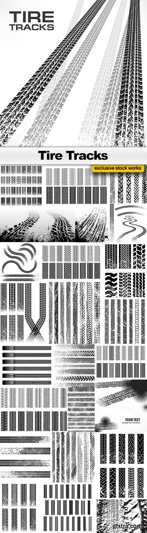 Tire Tracks - 25x EPS