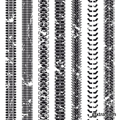 Tire Tracks - 25x EPS