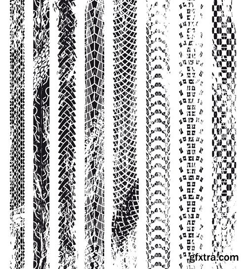 Tire Tracks - 25x EPS