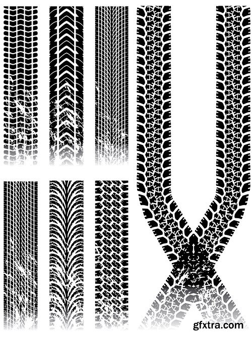 Tire Tracks - 25x EPS