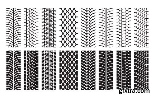 Tire Tracks - 25x EPS