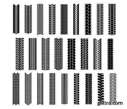 Tire Tracks - 25x EPS