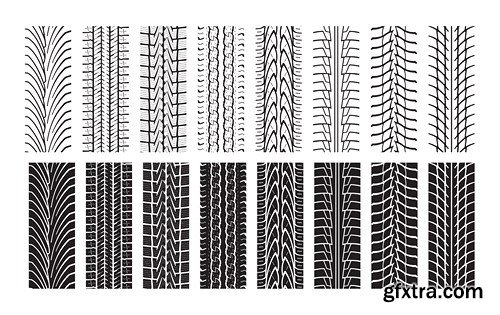 Tire Tracks - 25x EPS