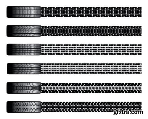 Tire Tracks - 25x EPS