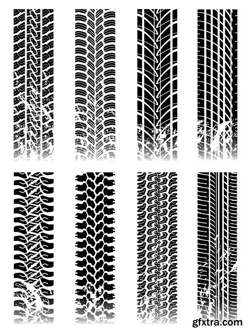 Tire Tracks - 25x EPS