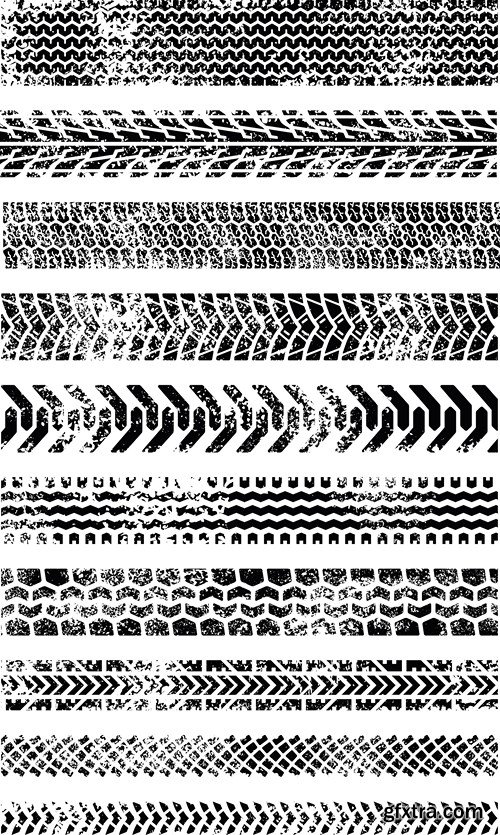 Tire Tracks - 25x EPS