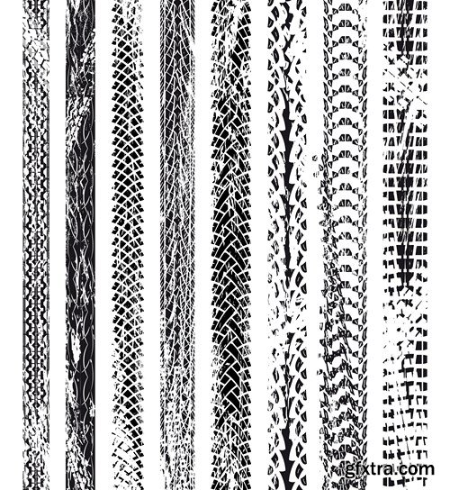 Tire Tracks - 25x EPS