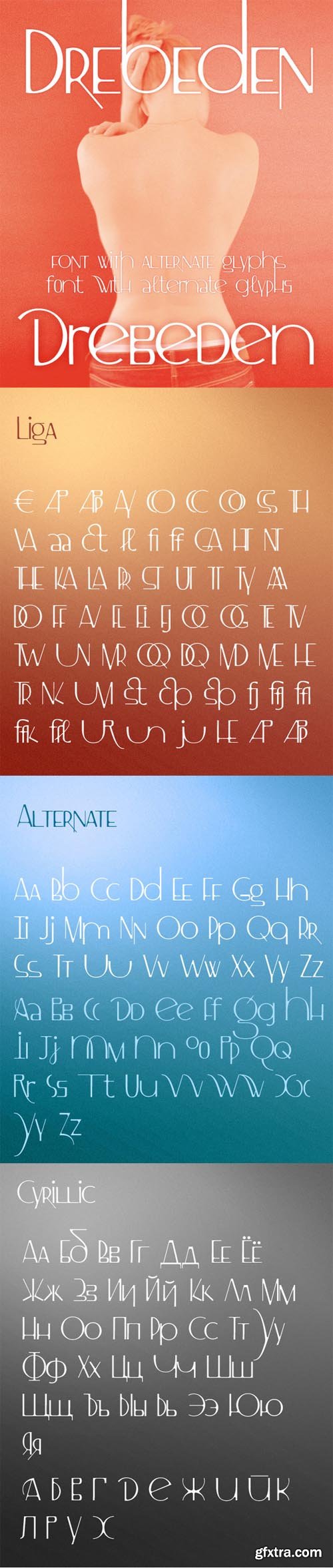 Drebeden Font