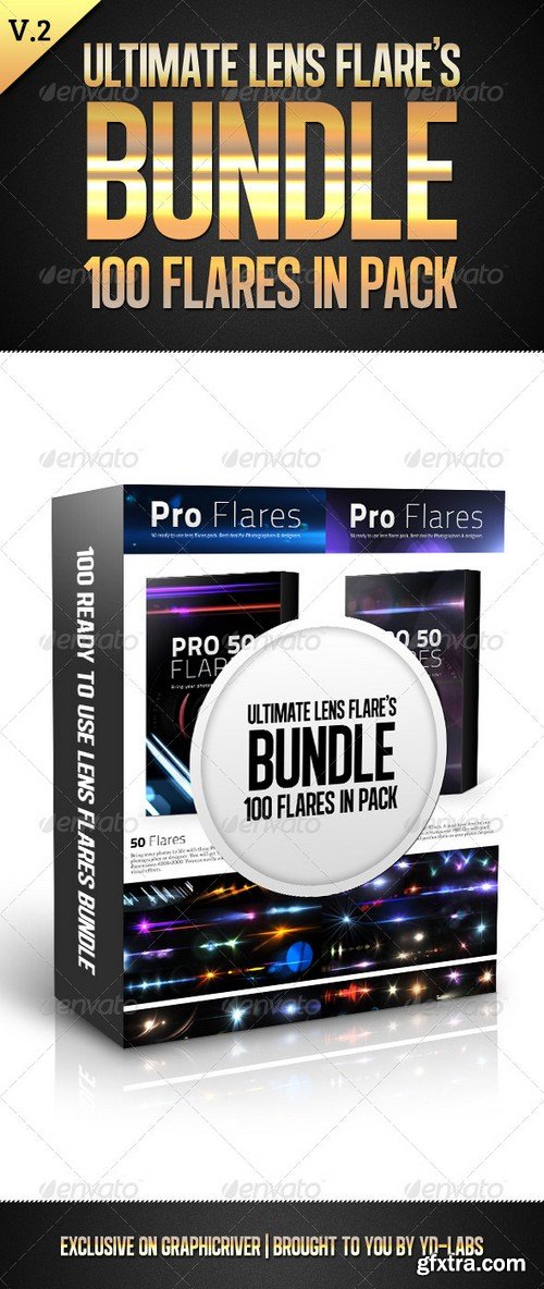 GraphicRiver - Ultimate Lens Flares Bundle V2 5449648