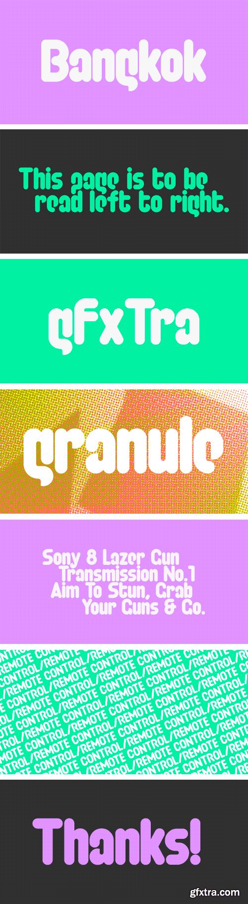 Granule Font